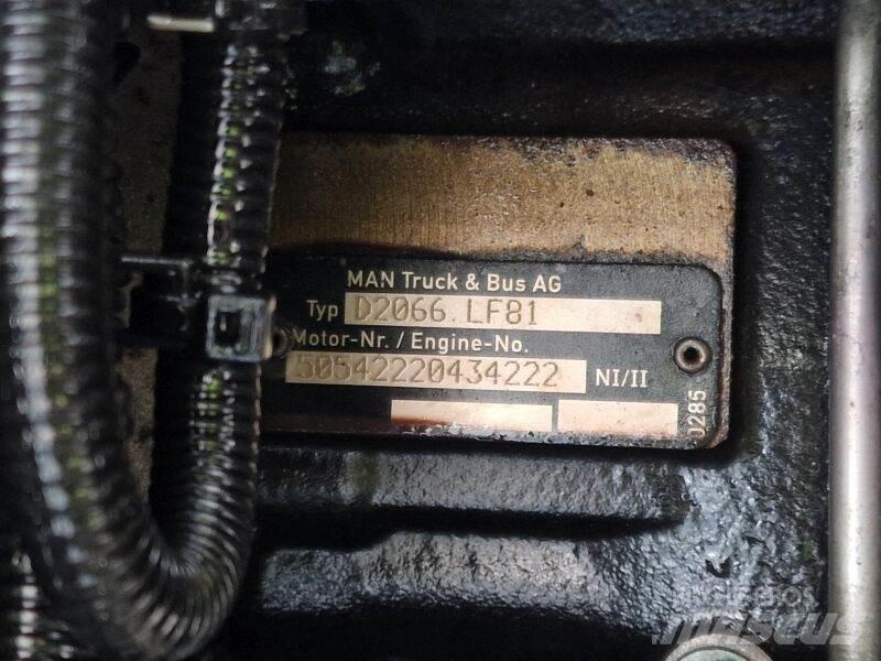 MAN D2066 LF81 Varikliai