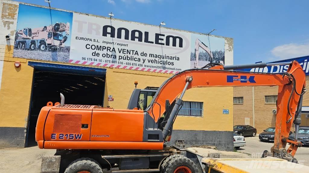 Fiat-Kobelco E215W Ratiniai ekskavatoriai