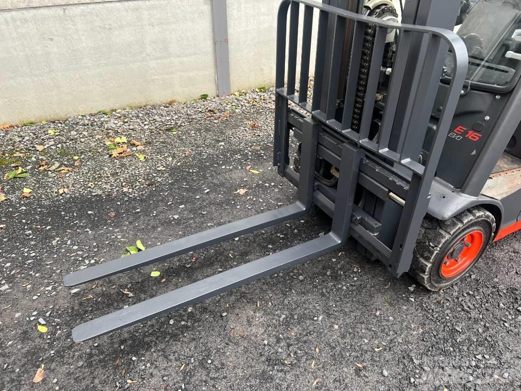 Linde E16C-02 EVO Elektriniai šakiniai krautuvai