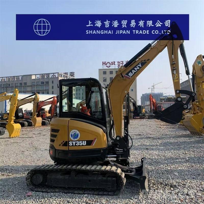 Sany SY 35 U Mini ekskavatoriai < 7 t