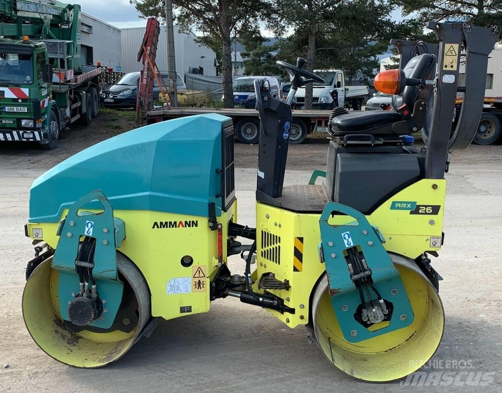 Ammann ARX 26 Porinių būgnų volai