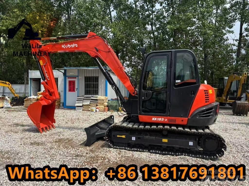 Kubota KX 183-3 Mini ekskavatoriai < 7 t