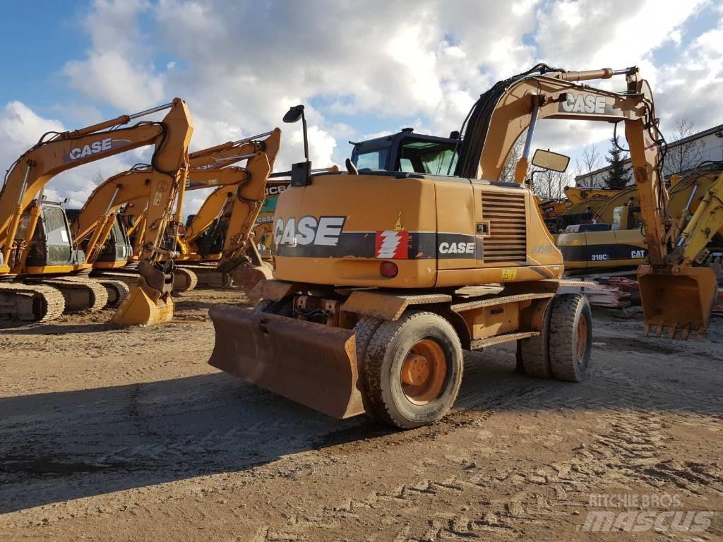 CASE WX 145 Ratiniai ekskavatoriai