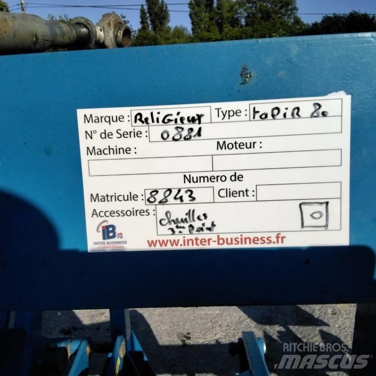 Religieux TAPIR 80 Kita kultivavimo technika ir priedai