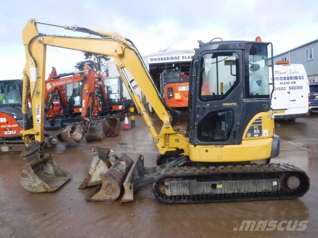 Komatsu PC 55 MR-3 Mini ekskavatoriai < 7 t