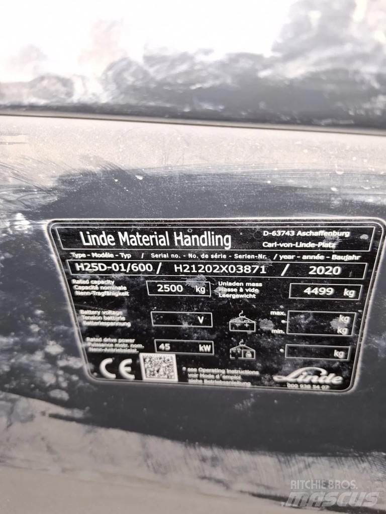 Linde H25D-600 Dyzeliniai krautuvai