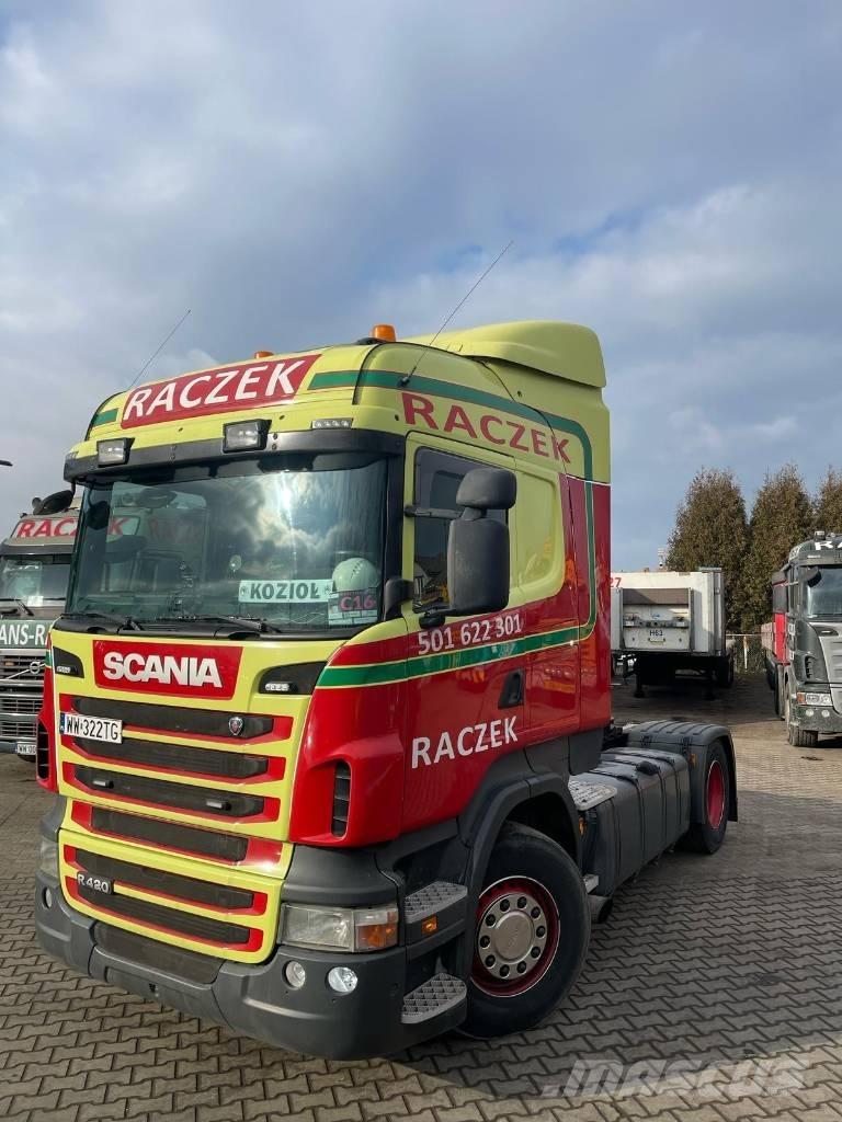 Scania R 420 Naudoti vilkikai