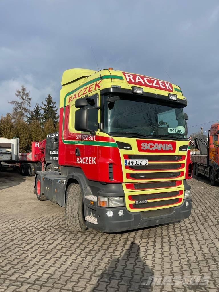 Scania R 420 Naudoti vilkikai