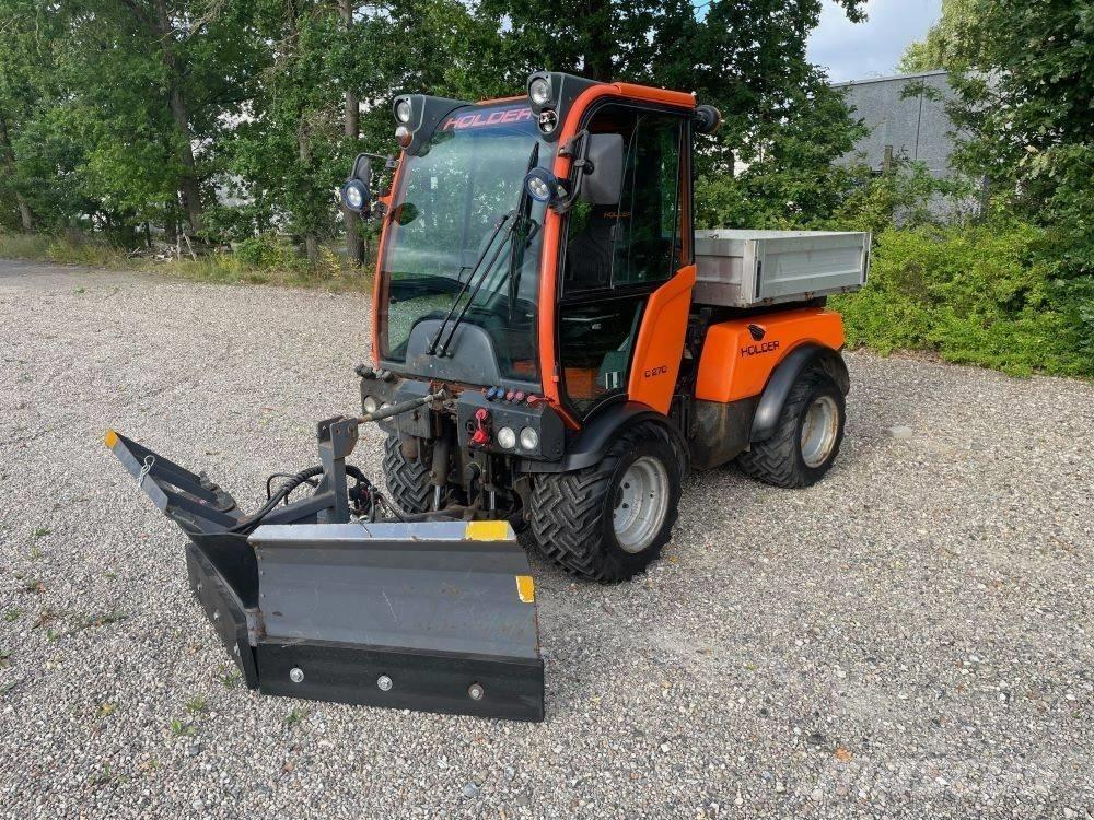 Holder C 270 Naudoti kompaktiški traktoriai