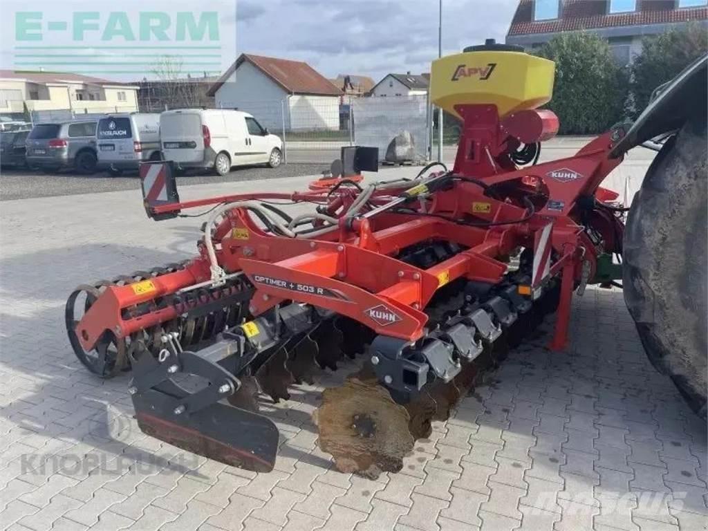 Kuhn optimer + 503r Diskinės akėčios