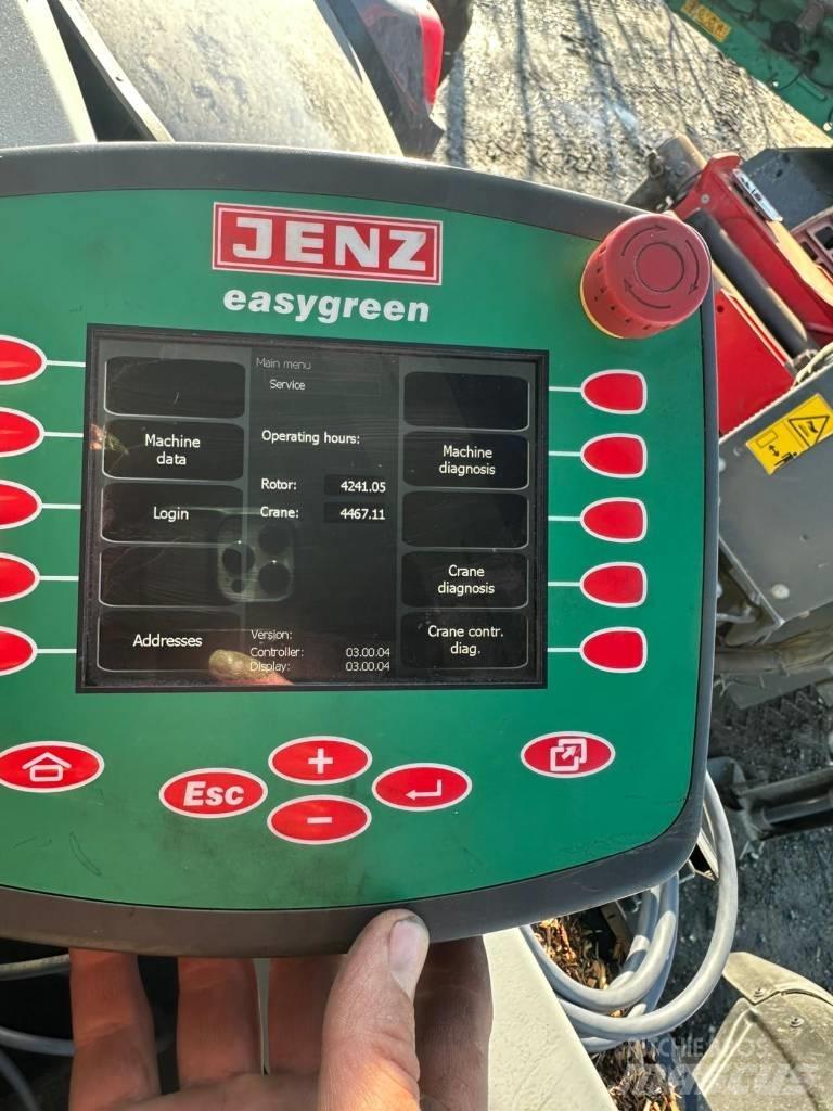 JENZ Hem 593 Medienos smulkintuvai