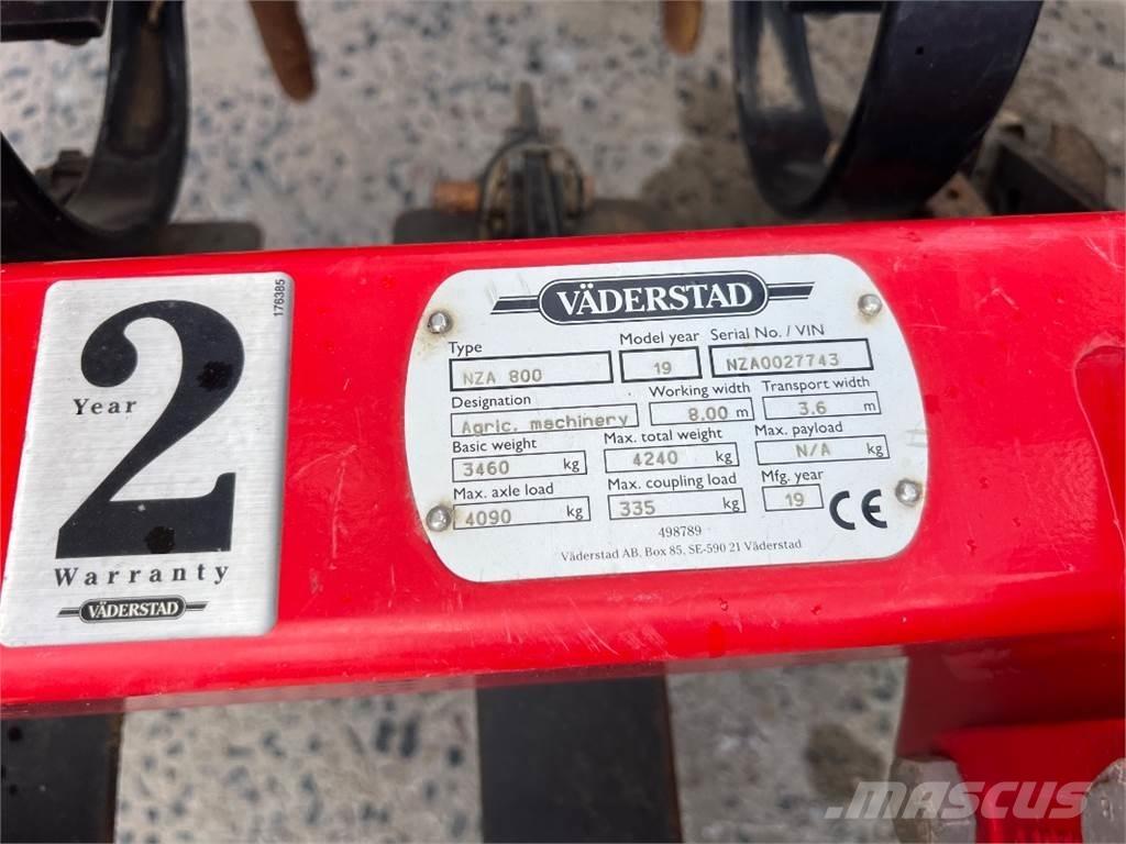 Väderstad NZA 800 Sėjamieji kombainai