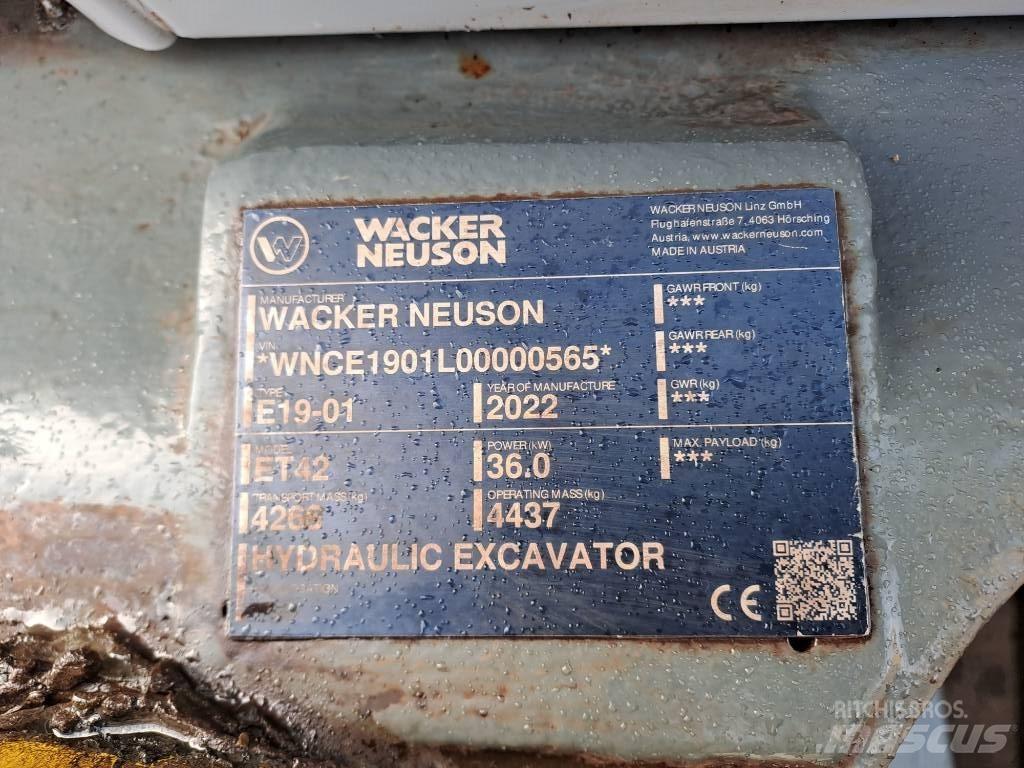 Wacker Neuson ET42 Vikšriniai ekskavatoriai