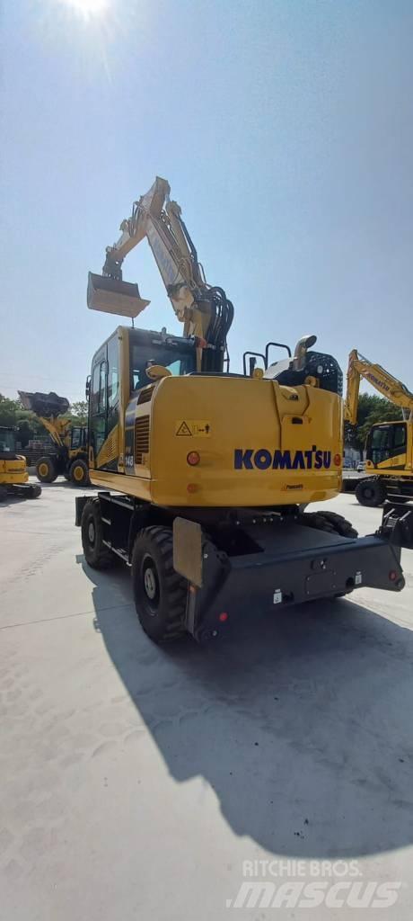 Komatsu PW148-11 Ratiniai ekskavatoriai