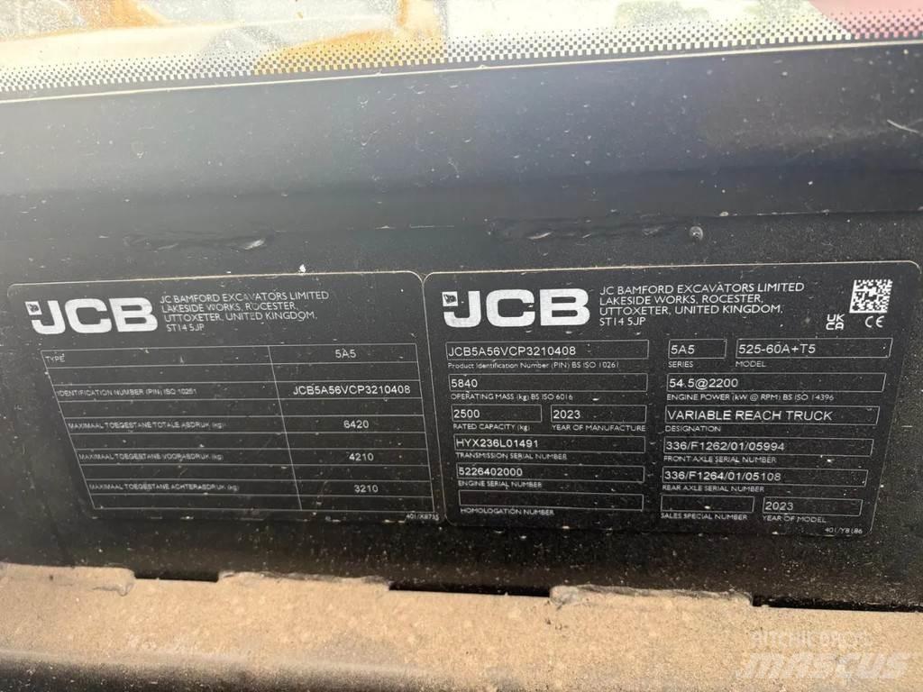 JCB 525.60 Teleskopiniai krautuvai žemės ūkiui