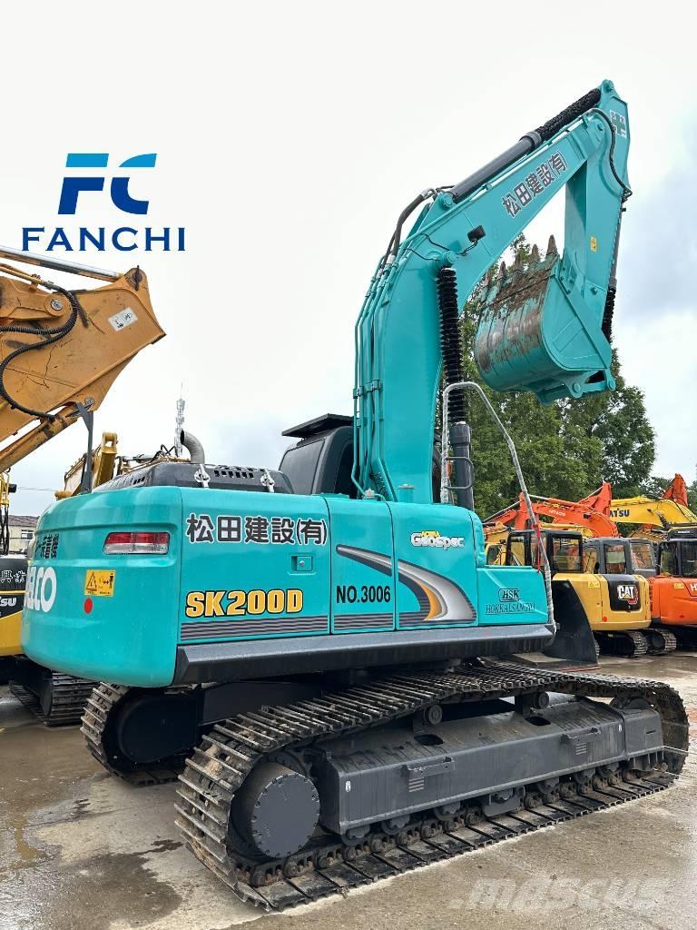 Kobelco SK 200D Vikšriniai ekskavatoriai
