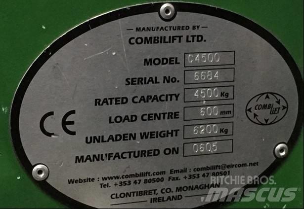 Combilift C4500 Šakiniai krautuvai su privažiavimu iš visų keturių pusių