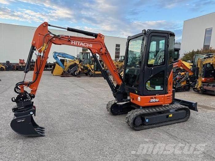 Hitachi ZX26 U-6 Mini ekskavatoriai < 7 t