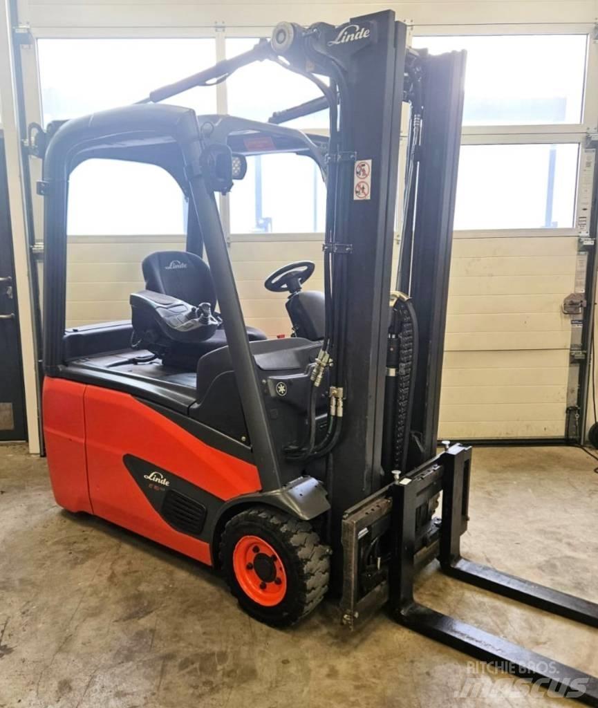 Linde E16-02 Elektriniai šakiniai krautuvai