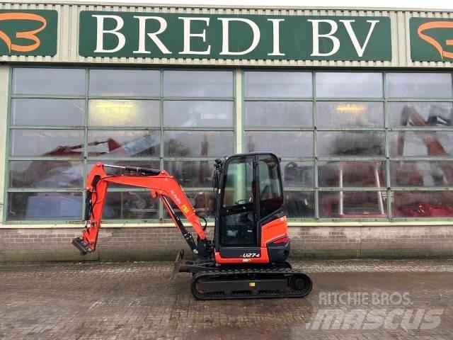 Kubota U 27-4 Mini ekskavatoriai < 7 t
