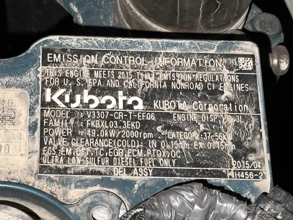 Kubota KX 080-4 Vidutinės galios ekskavatoriai 7-12 t
