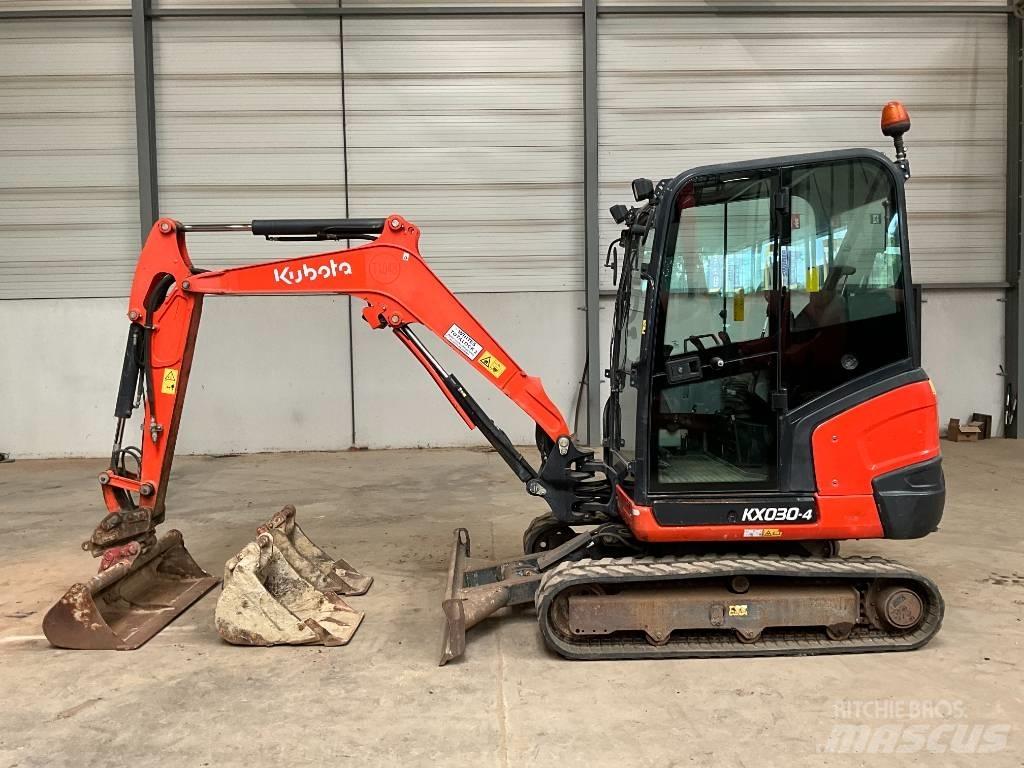 Kubota KX 030-4 Mini ekskavatoriai < 7 t