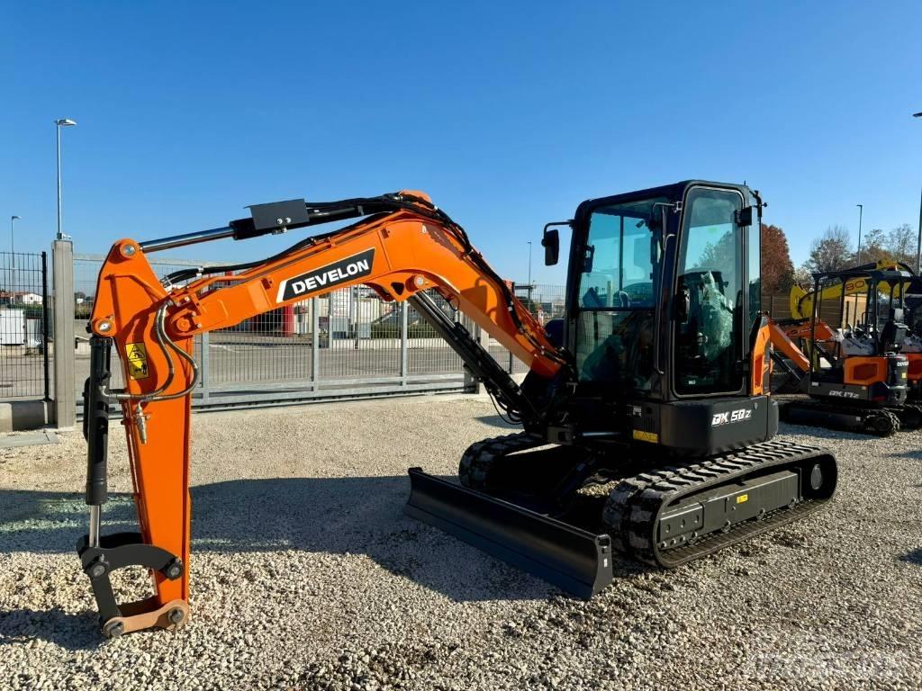 Develon DX 50 Z-7 Mini ekskavatoriai < 7 t