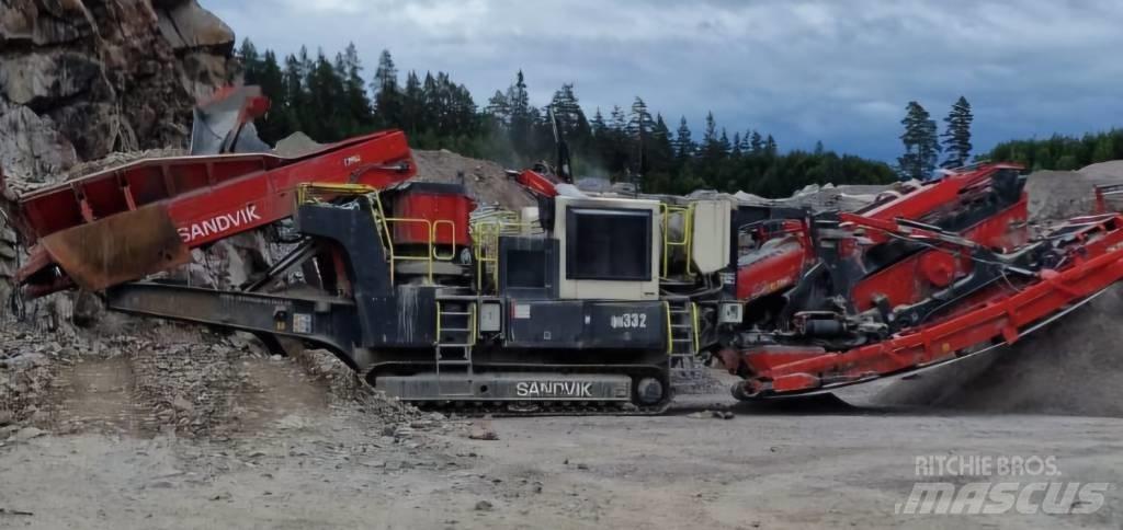 Sandvik QH 332 DDHS Mobilūs smulkintuvai