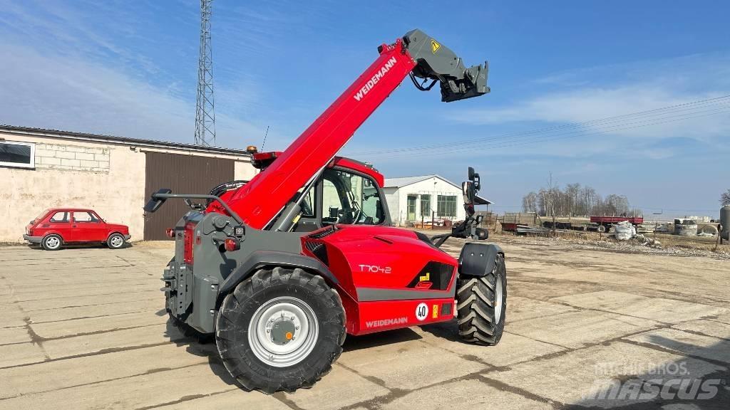 Weidemann T 7042 Teleskopiniai krautuvai žemės ūkiui