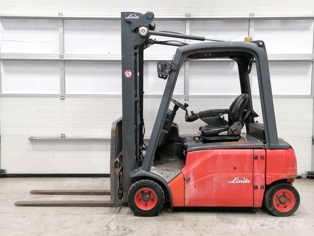 Linde E20PL-01 Elektriniai šakiniai krautuvai