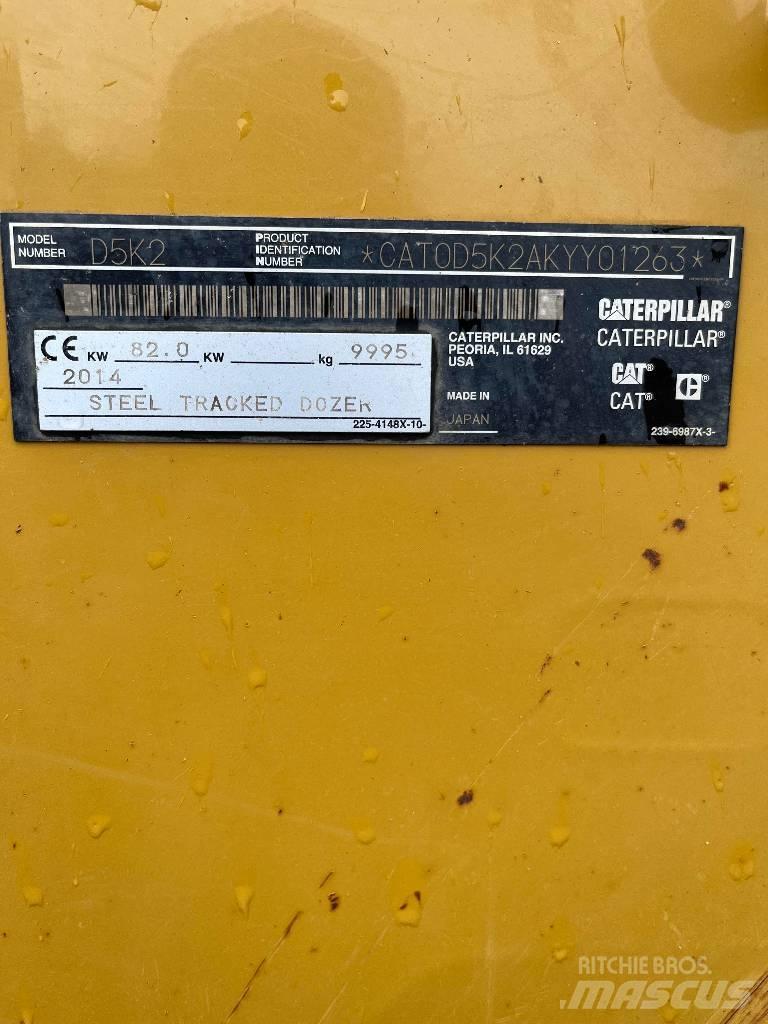 CAT D 5 K 2 LGP Vikšriniai buldozeriai