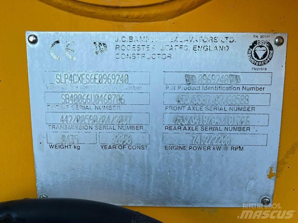 JCB 4 CX 4x4 Ekskavatoriniai krautuvai