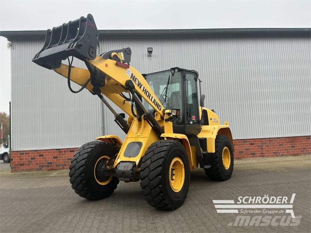 New Holland WA 170 Naudoti ratiniai krautuvai