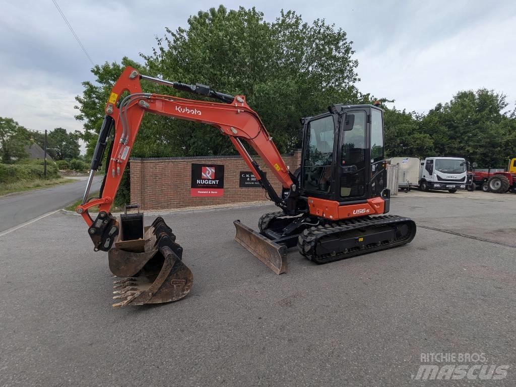Kubota U 56-5 Mini ekskavatoriai < 7 t