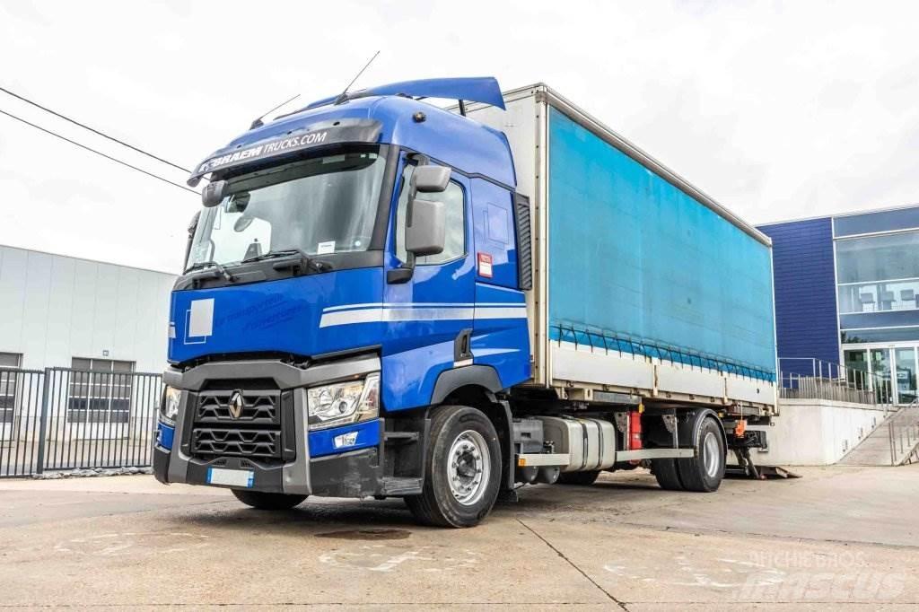 Renault T460+E6 Priekabos su tentu