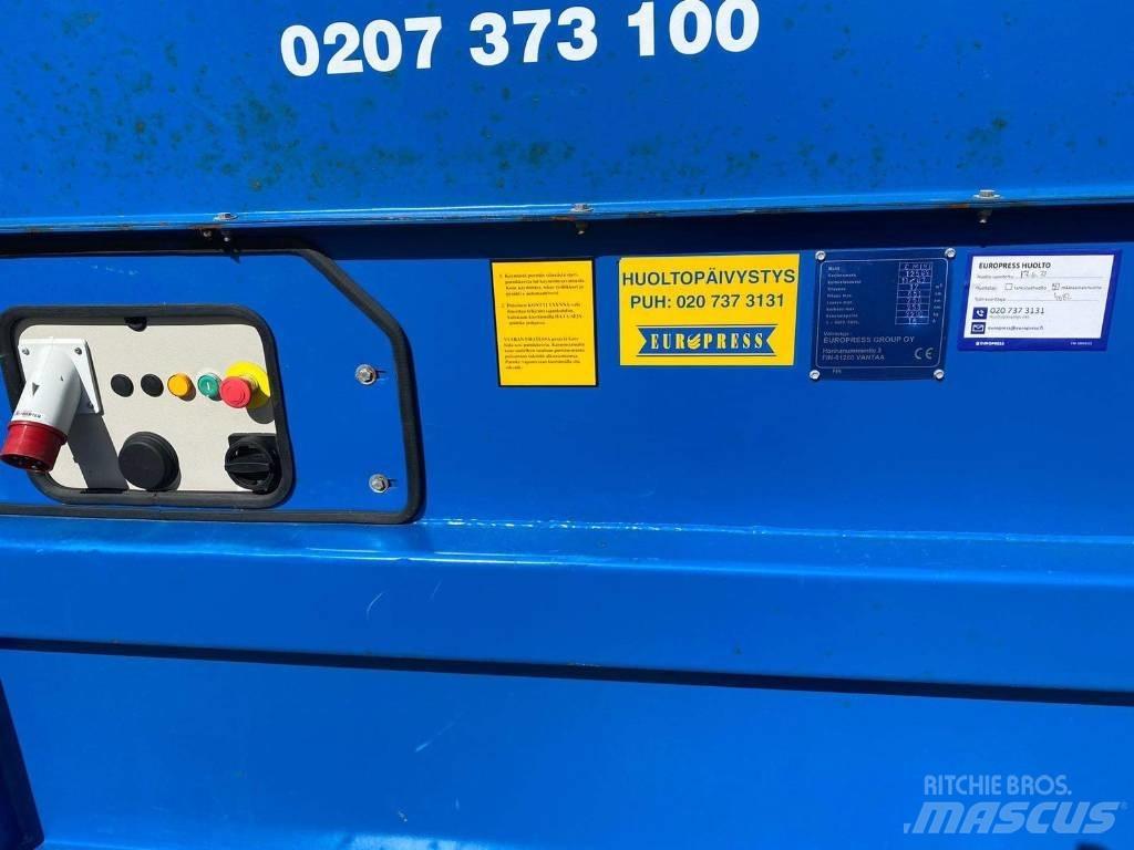 Europress C MINI Atliekų suspaudimo į paketus įrenginiai