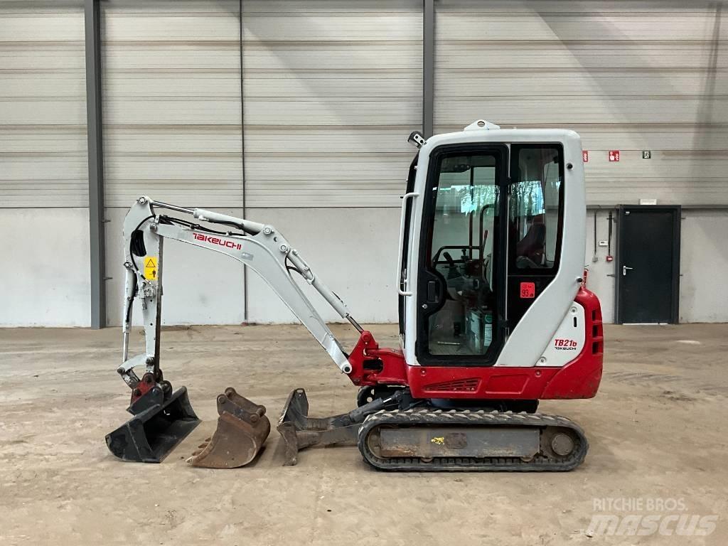 Takeuchi TB 216 Mini ekskavatoriai < 7 t