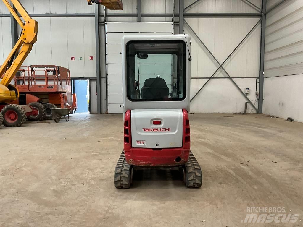 Takeuchi TB 216 Mini ekskavatoriai < 7 t