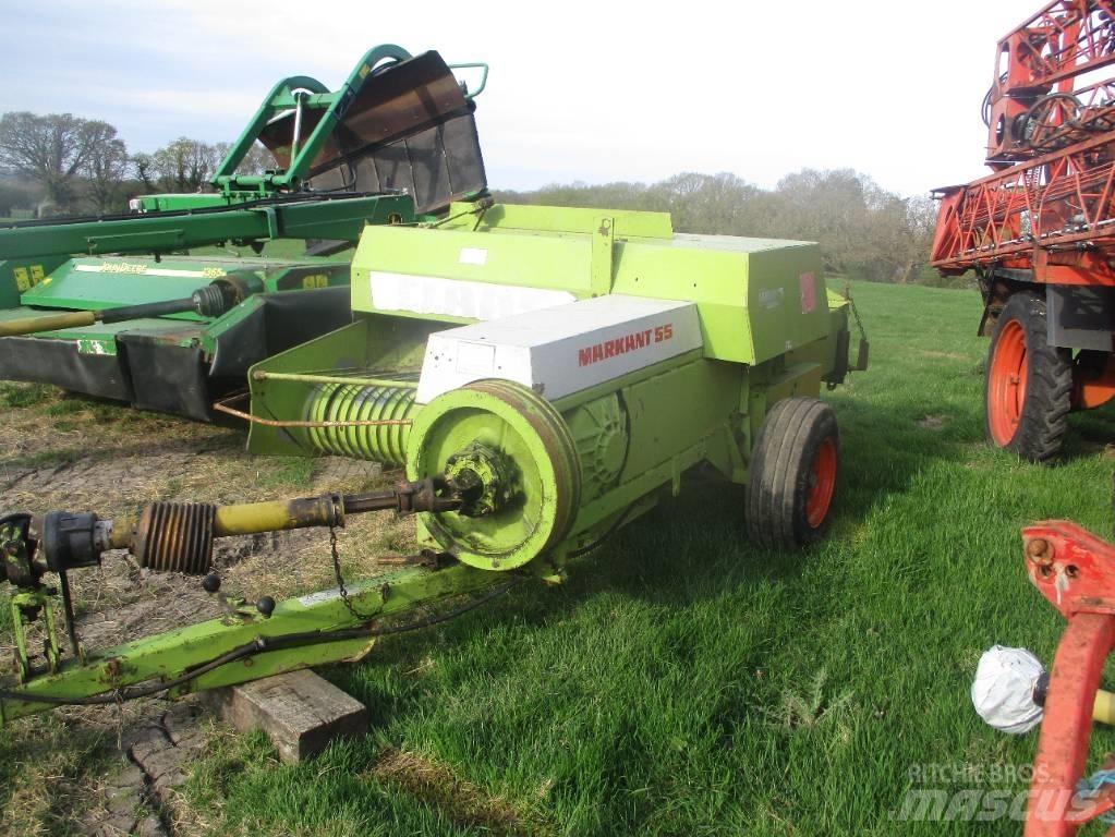 CLAAS Markant 55 Stačiakampių ryšulių presai