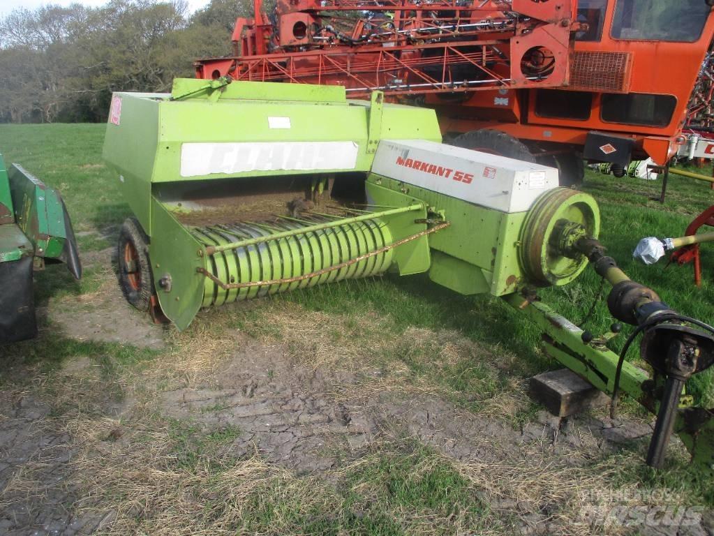 CLAAS Markant 55 Stačiakampių ryšulių presai