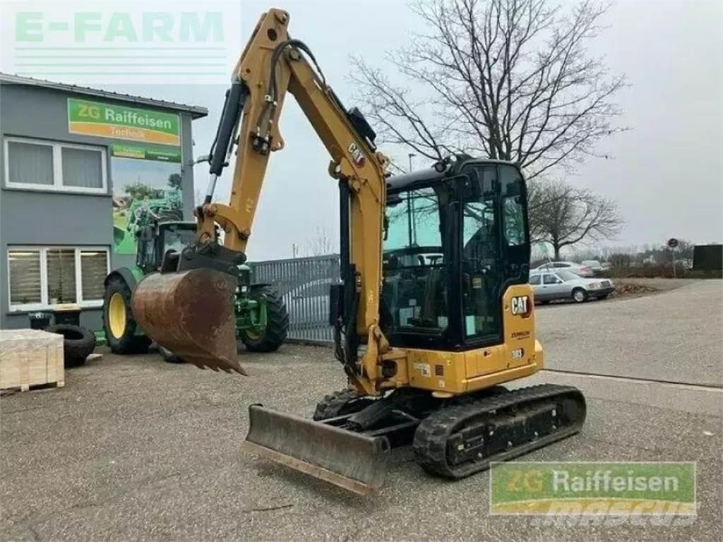 CAT 303 minibagger Ratiniai ekskavatoriai
