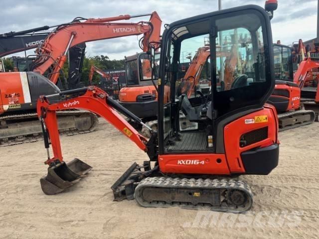 Kubota KX 016-4 Mini ekskavatoriai < 7 t