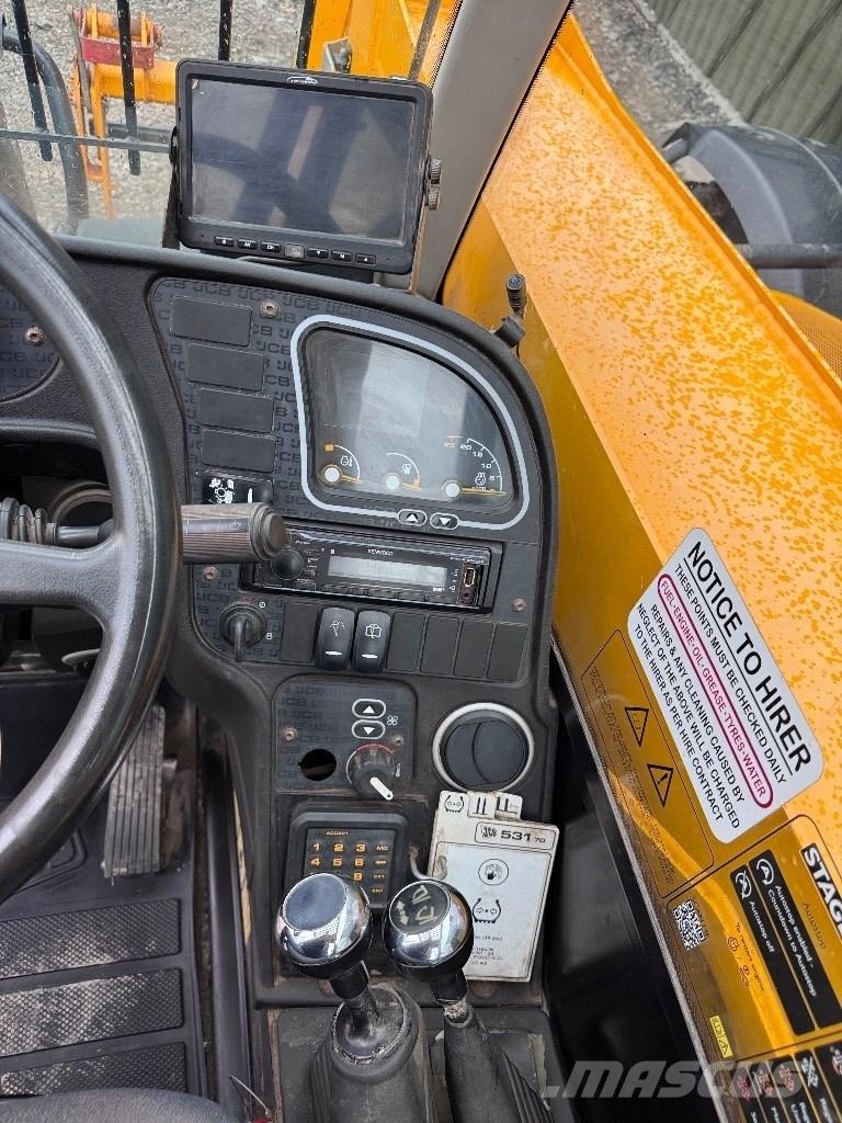 JCB 531-70 Turbo Teleskopiniai krautuvai