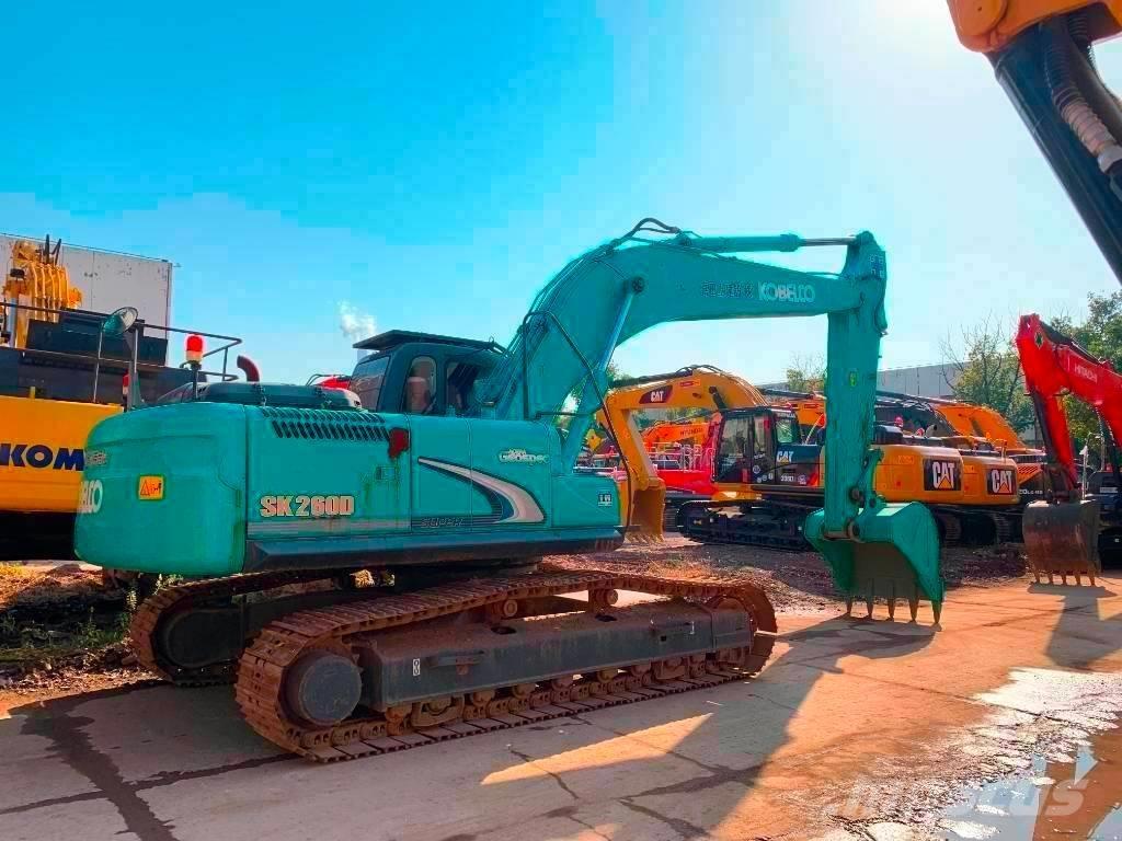 Kobelco SK 260D Vikšriniai ekskavatoriai