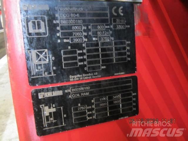 Kalmar ECG 80-6 Elektriniai šakiniai krautuvai