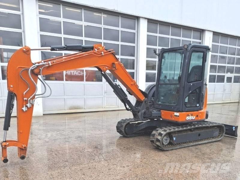 Hitachi ZX 55 U-6 Mini ekskavatoriai < 7 t
