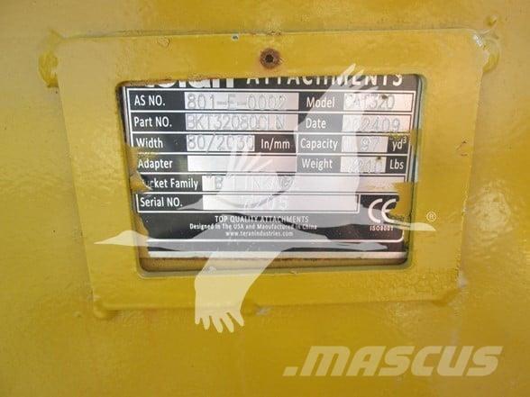 Teran CAT 320 Statyba - Kita
