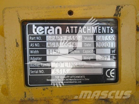 Teran CAT 330 Griebtuvai