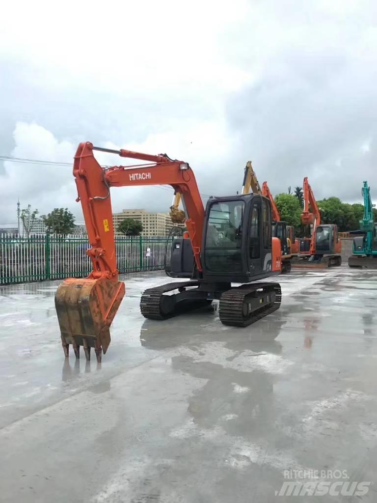 Hitachi ZX 70 Mini ekskavatoriai < 7 t