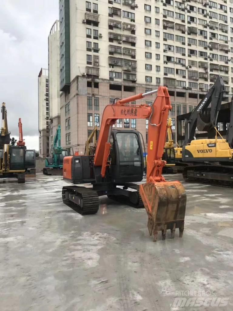 Hitachi ZX 70 Mini ekskavatoriai < 7 t